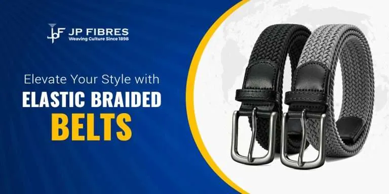 Elevate your style with Elastic Braided Belts