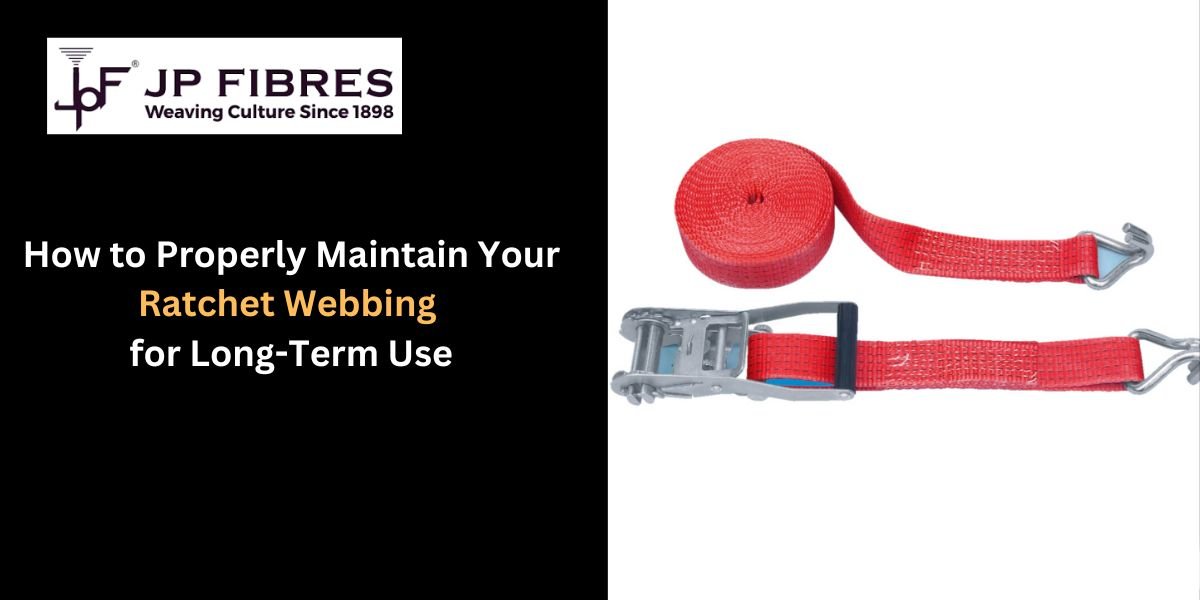 Ratchet Webbing for Long-Term Use